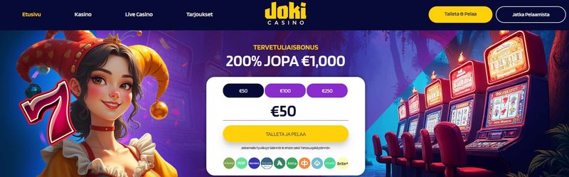 Finland - joki casino kotiutus